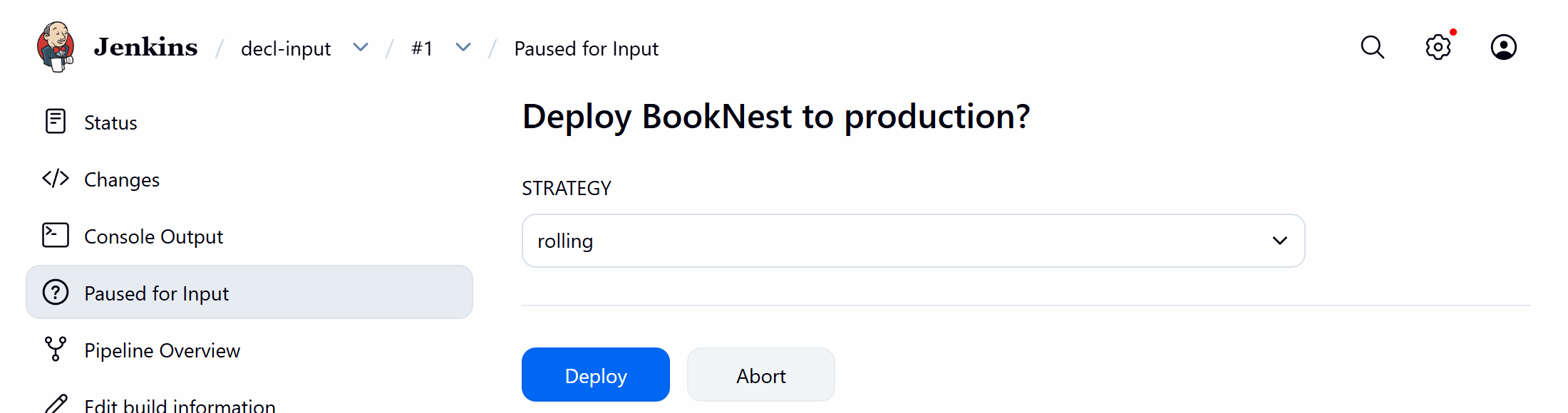 Build 1 of decl-input waiting for approval