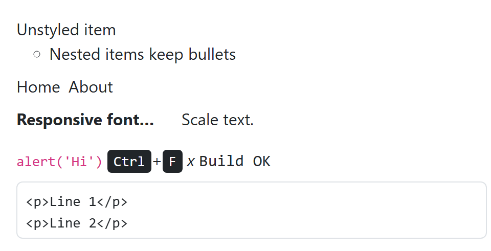 Browser output of Listing 3.11