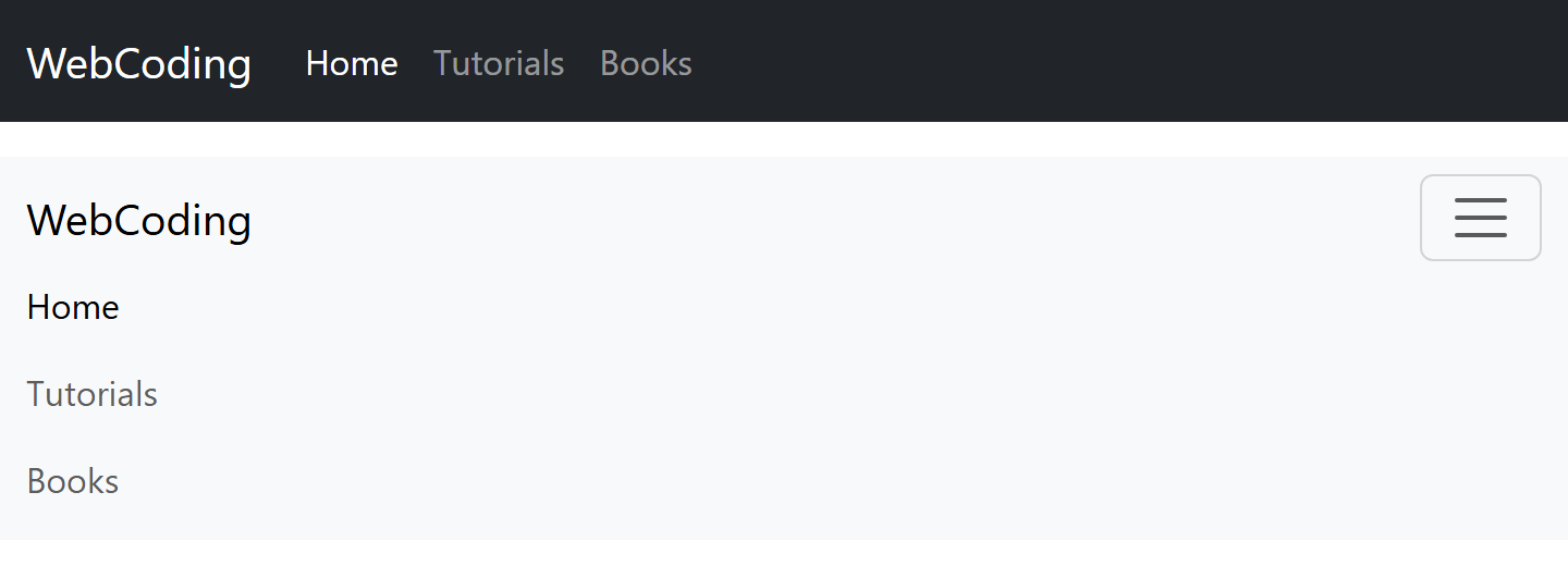Browser output of Listing 3.20
