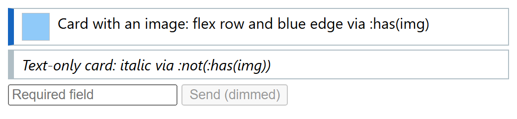 Browser output of Listing 4.20