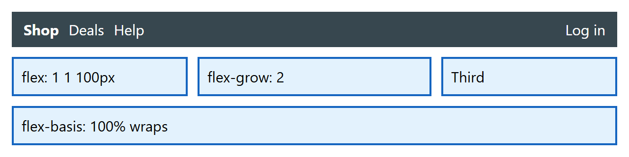 Browser output of Listing 4.54