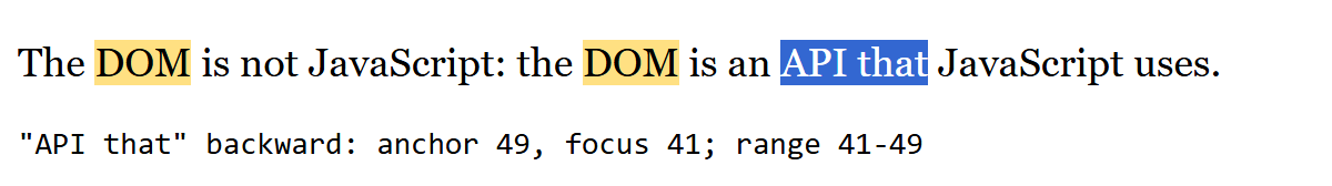 Browser output of Listing 8.20