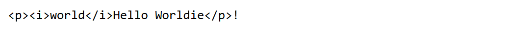 Browser output of Listing 8.25