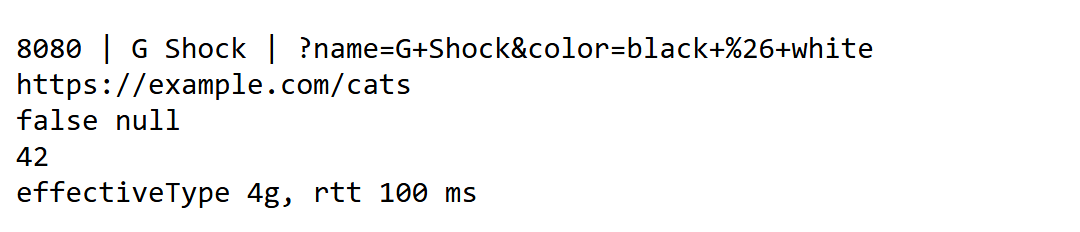 Browser output of Listing 9.11