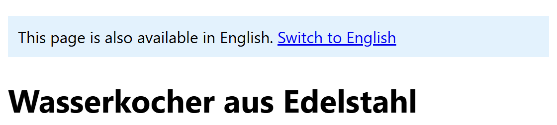 Browser output of Listing 10.23