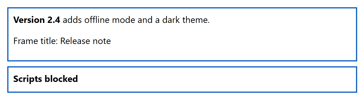 Browser output of Listing 2.8