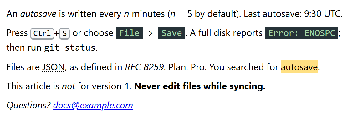 Browser output of Listing 2.16