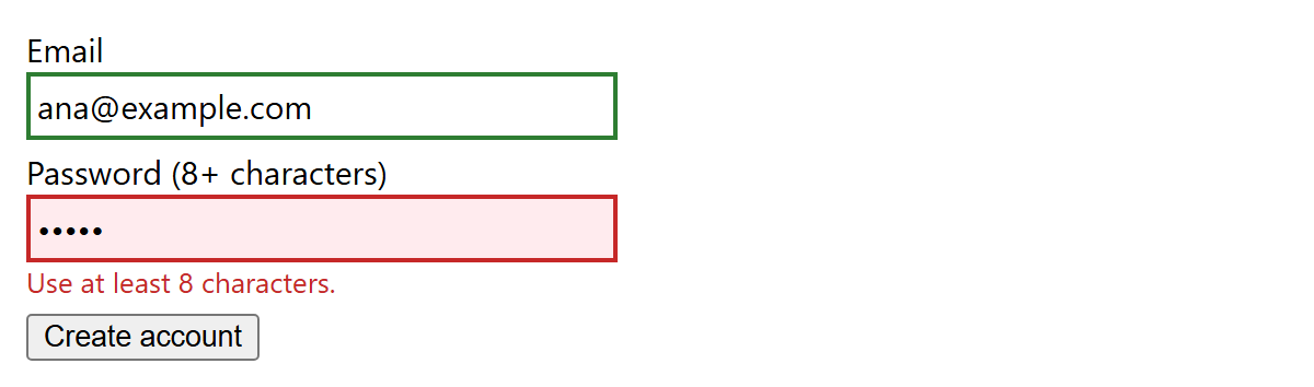 Browser output of Listing 2.31