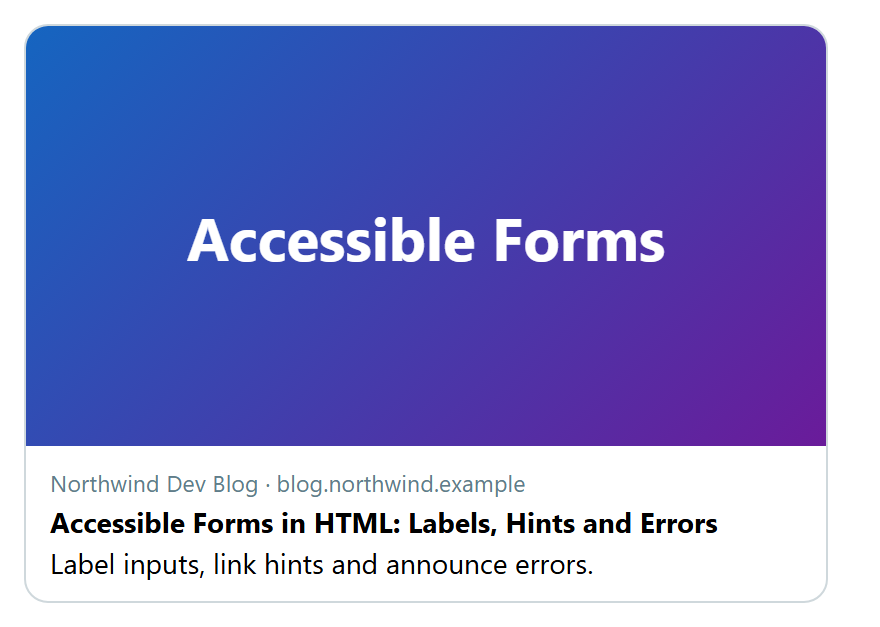 Browser output of Listing 2.61