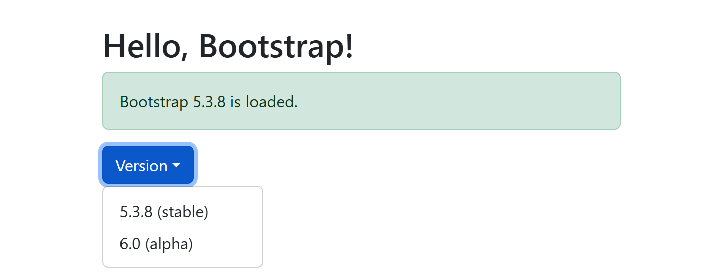 Browser output of Listing 3.2