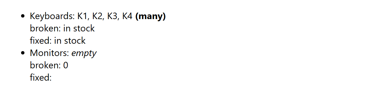 Browser output of Listing 2.7