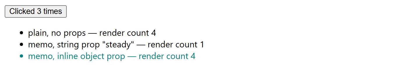 Browser output of Listing 2.50
