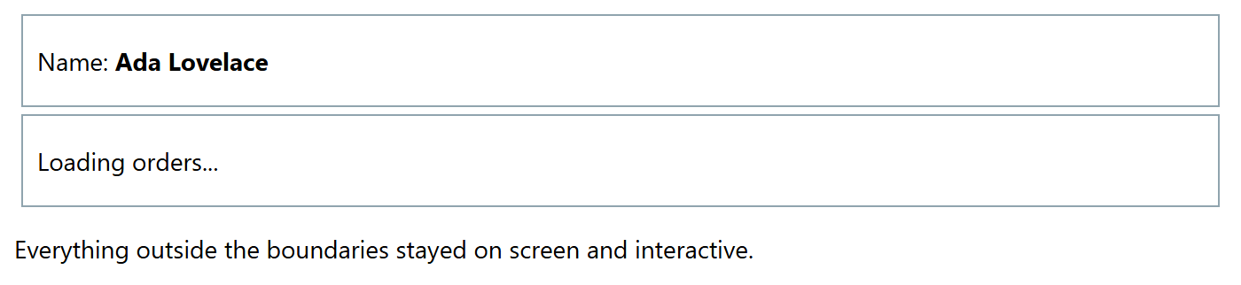 Browser output of Listing 2.62