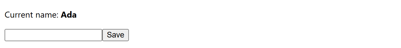 Browser output of Listing 2.70