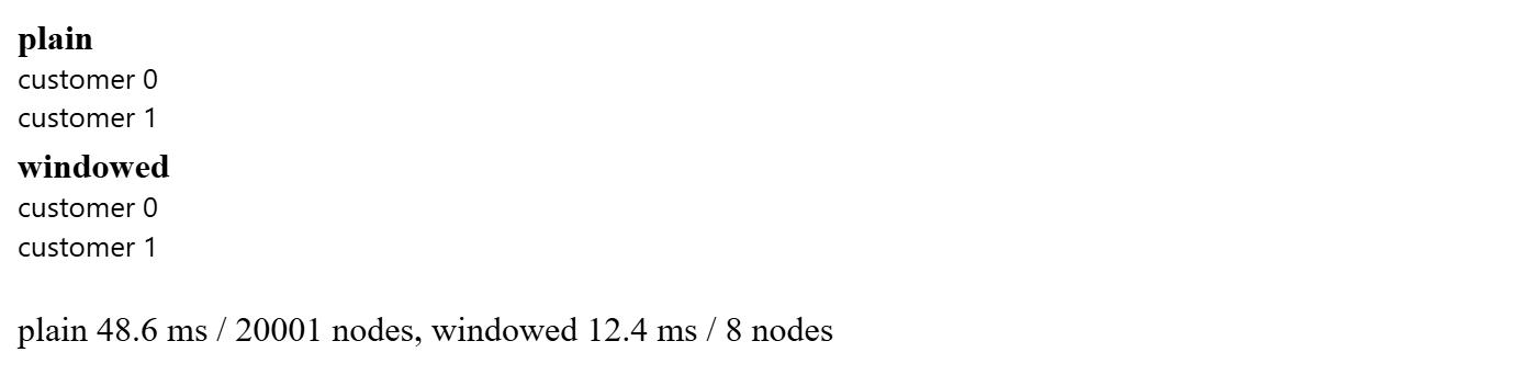 Browser output of Listing 2.102